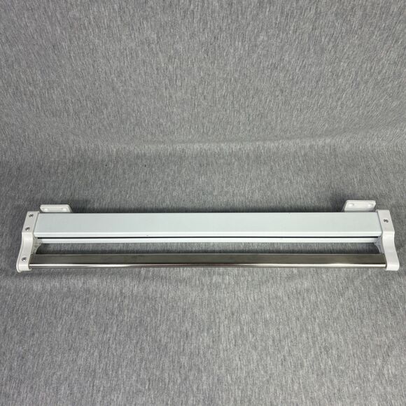 Pull Out Closet Valet Rod Adjustable Sliding Heavy Duty Steel Top Mounted 21.5'' - Picture 1 of 16